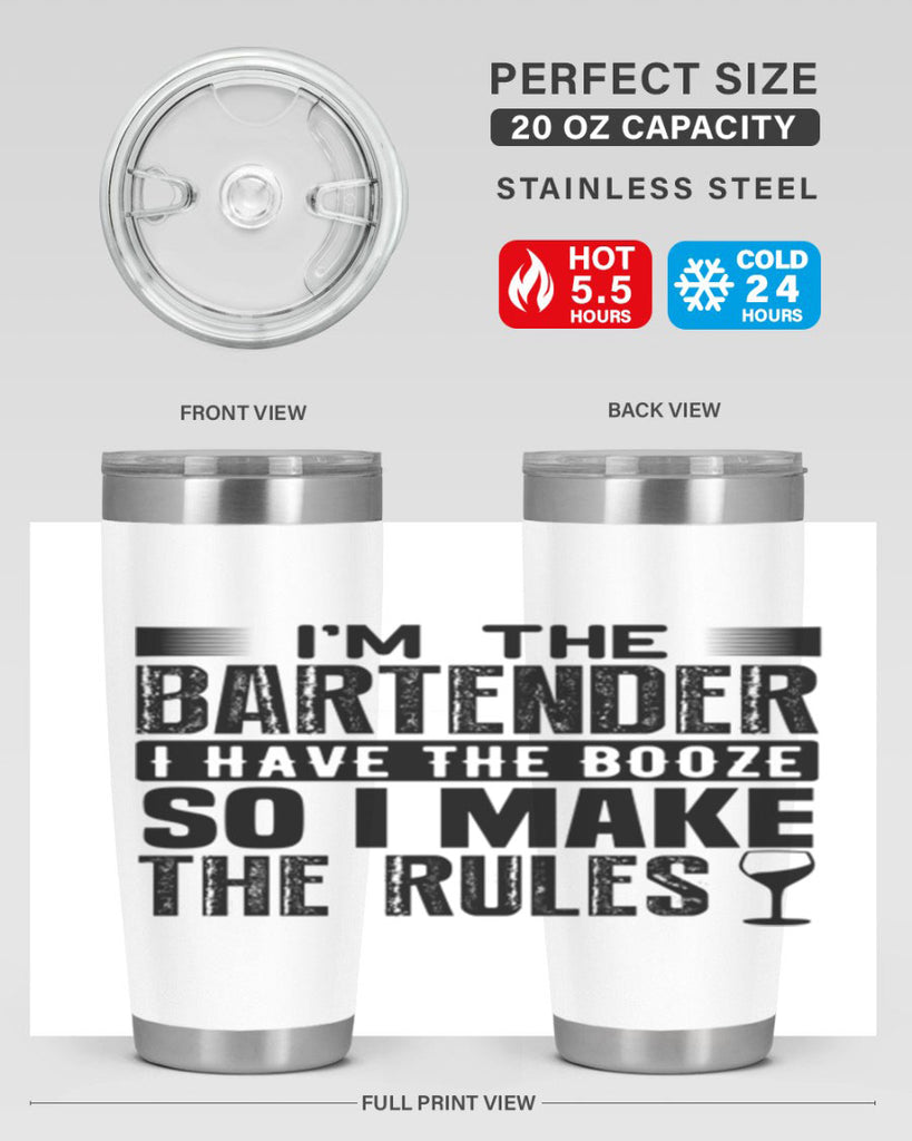 I’m the bartender Style 14#- bartender- tumbler