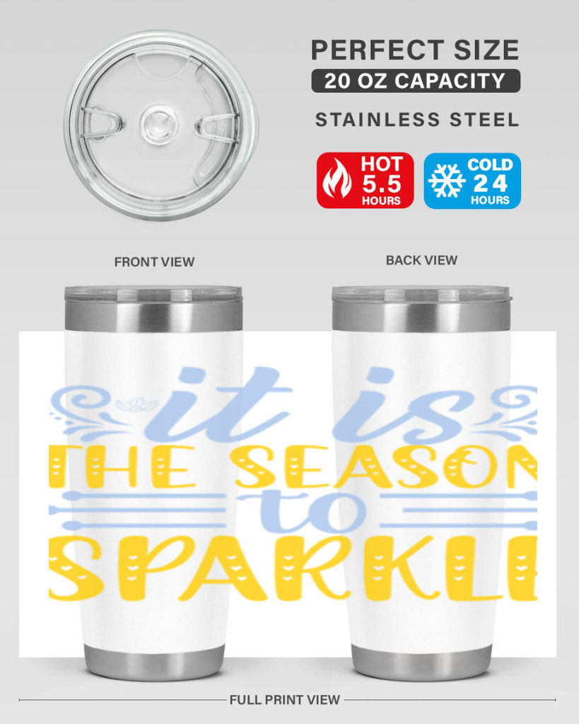 It is the season to sparkle256#- winter- Tumbler