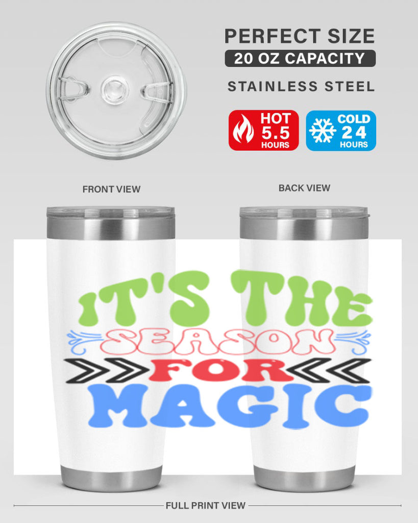 Its the season for magic 260#- winter- Tumbler