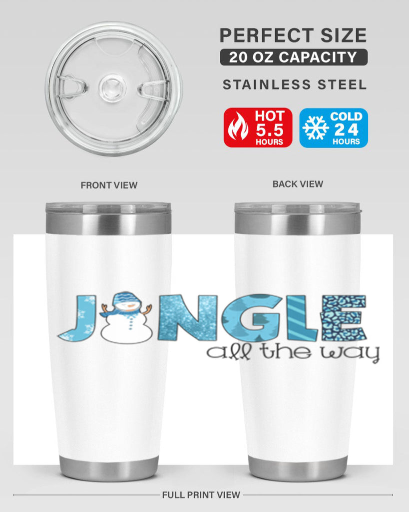 Jingle all the way 279#- winter- Tumbler