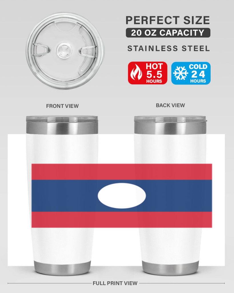 Laos 105#- world flags- Tumbler