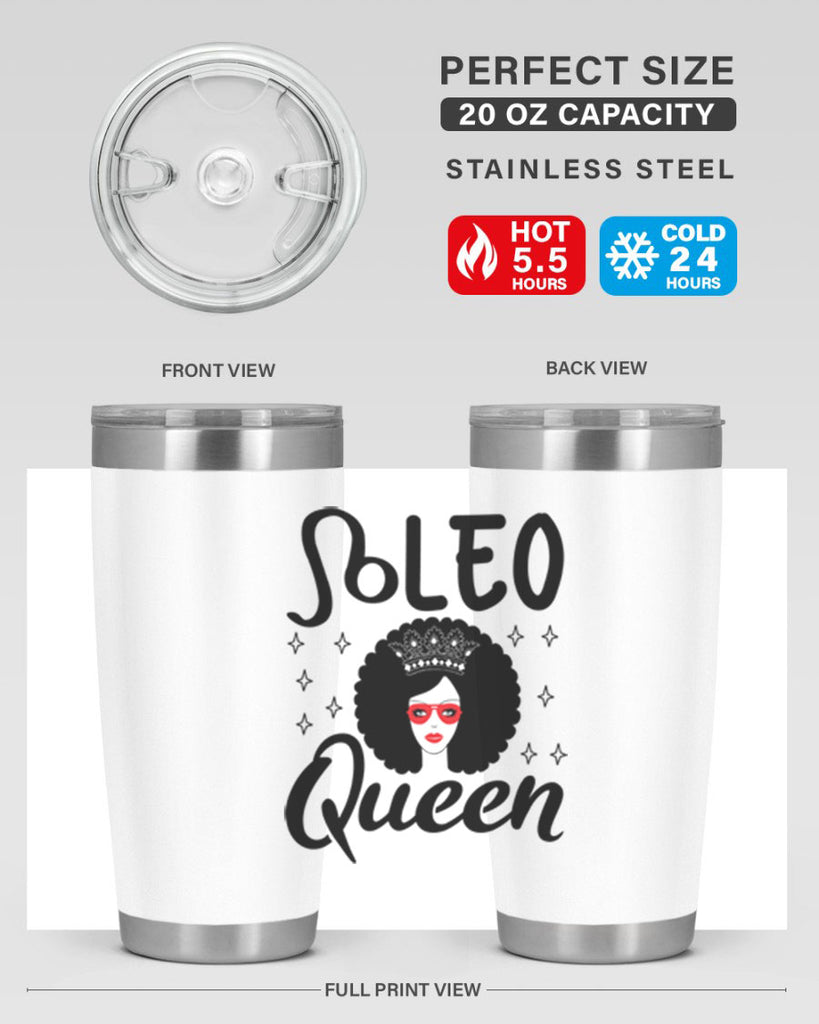 Leo queen 294#- zodiac- Tumbler