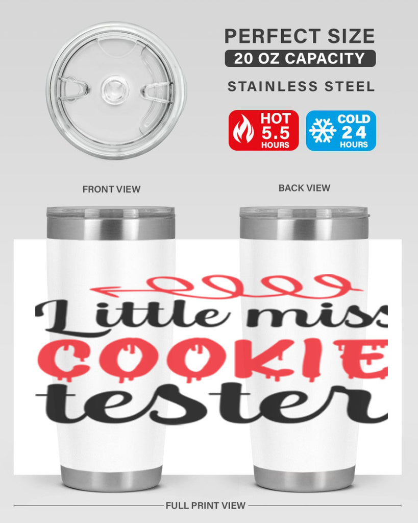Little miss cookie tester 305#- winter- Tumbler