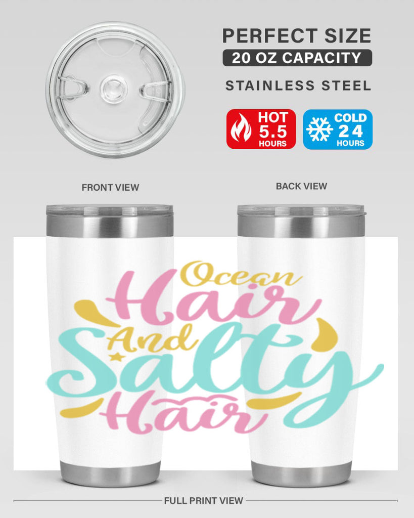 OCEAN HAIR SALTY HAIR Style 60#- summer- Tumbler