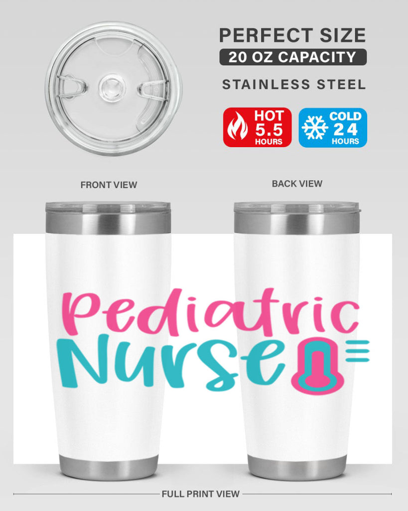Pediatric Nurse Style Style 61#- nurse- tumbler