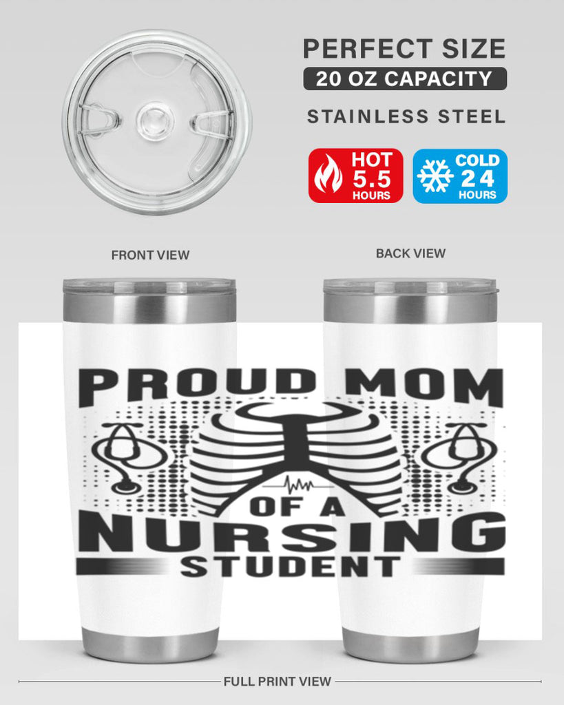 Proud mom Style 255#- nurse- tumbler
