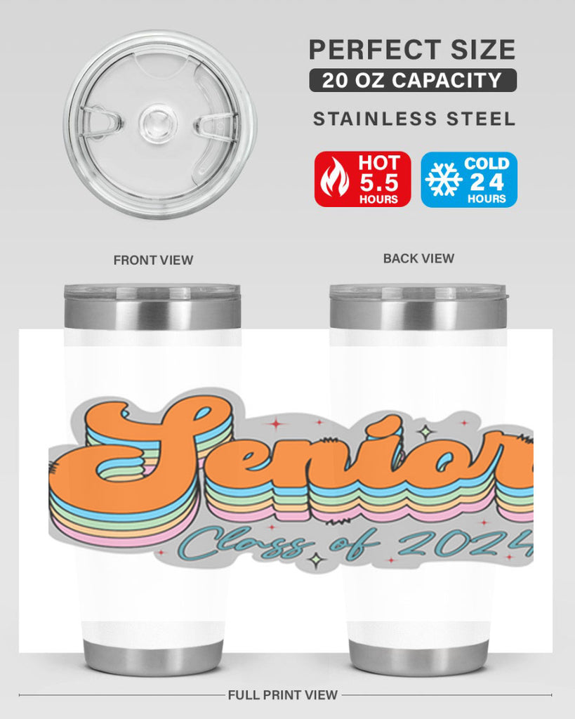 Senior class of 2024 16#- 12th grade- Tumbler