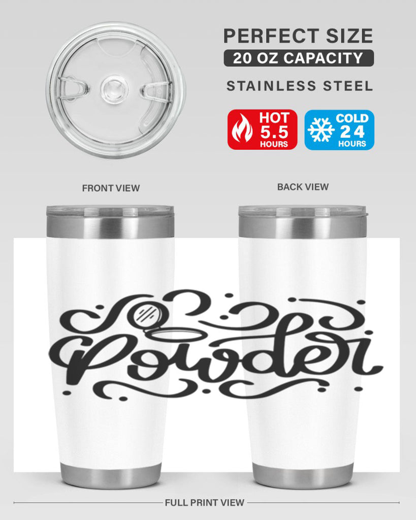 SinglePowder Style 24#- make up- Tumbler