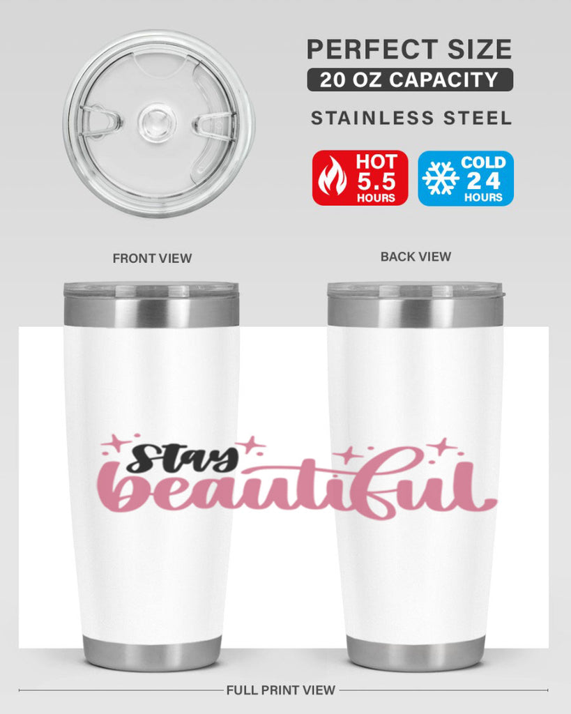 Stay Beautiful Style 18#- make up- Tumbler