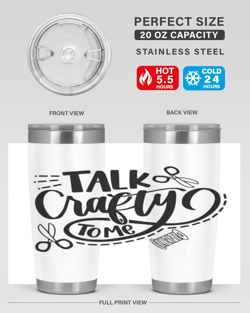Talk Crafty Tome 7#- crafting- Tumbler
