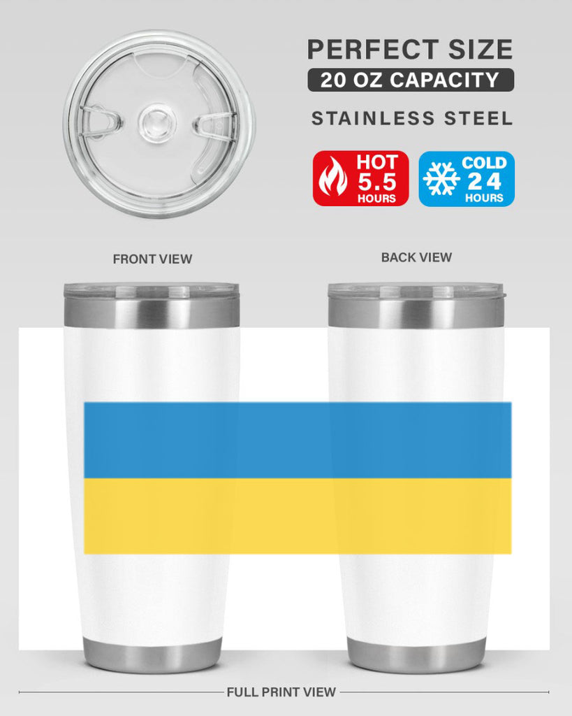 Ukraine 13#- world flags- Tumbler