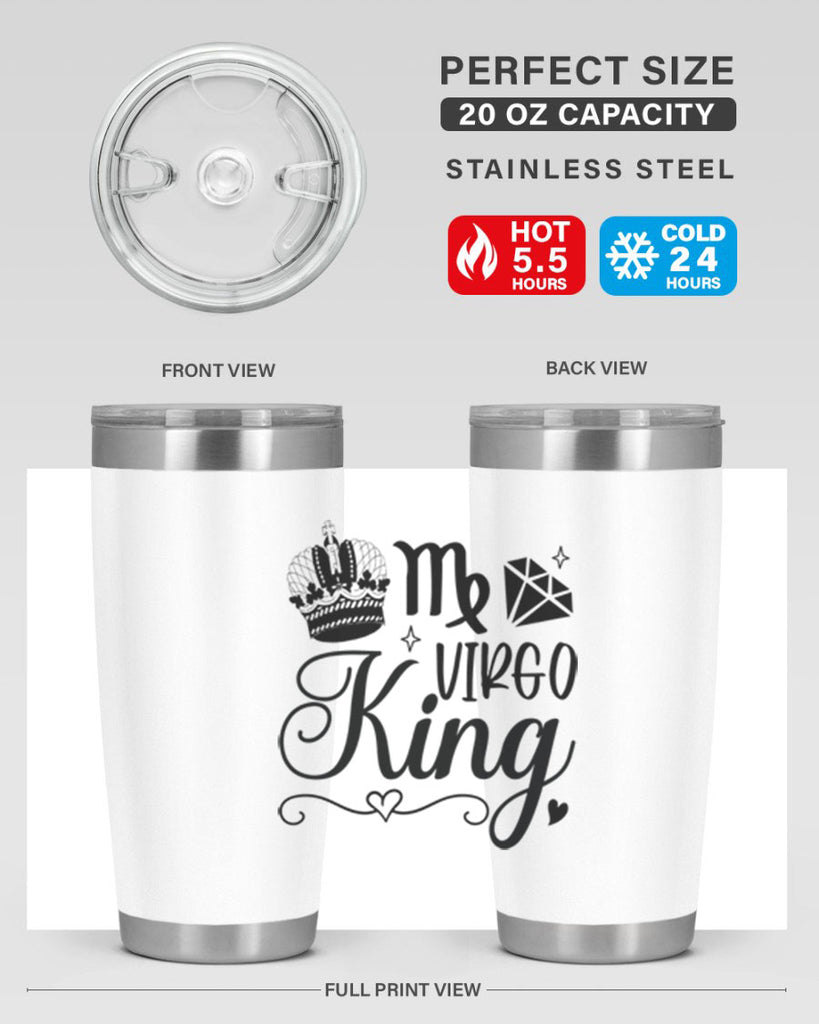 Virgo king 537#- zodiac- Tumbler