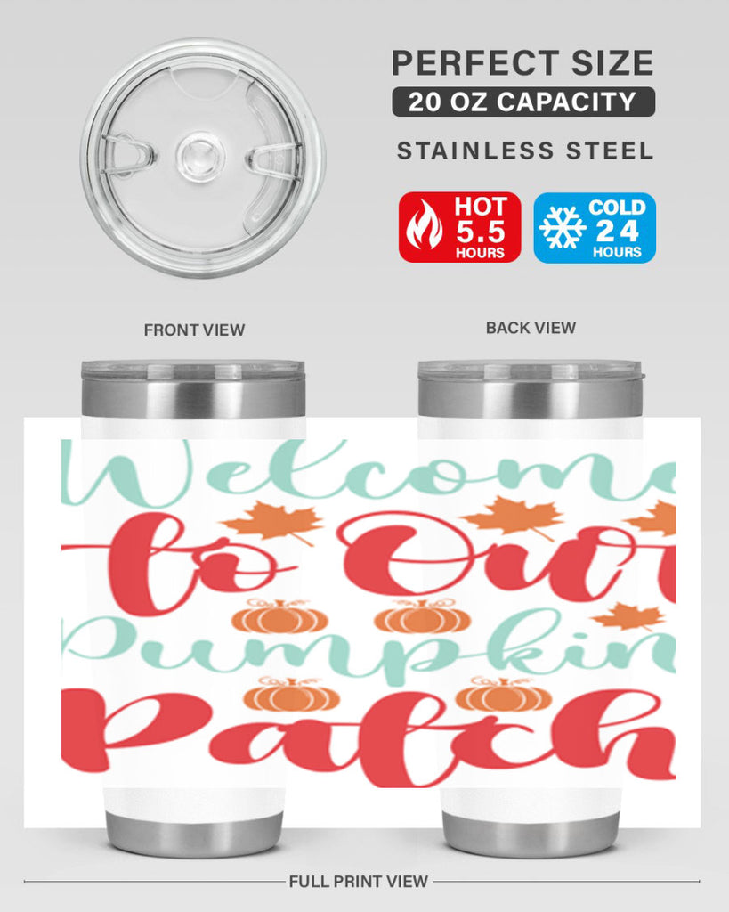 WelcometoOurPumpkinPatch 643#- fall- Tumbler