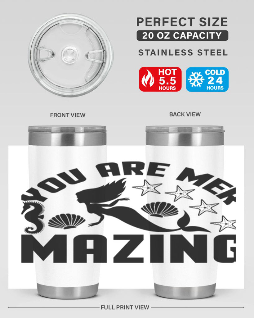 You are mer mazing 685#- mermaid- Tumbler