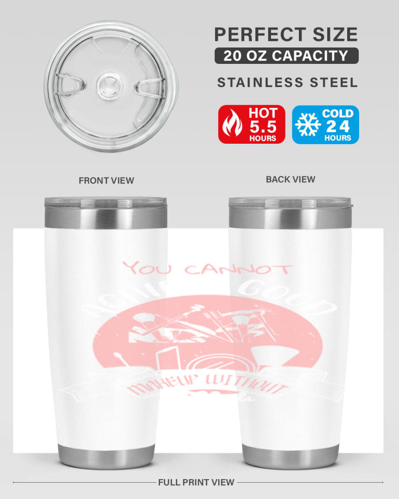 You cannot achieve good makeup without good tools Style 173#- make up- Tumbler