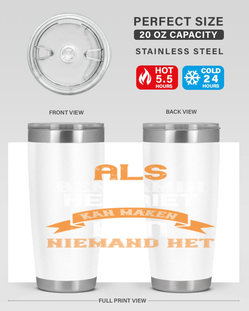 als benjamin het niet kan maken 53#- grandpa - papa- Tumbler