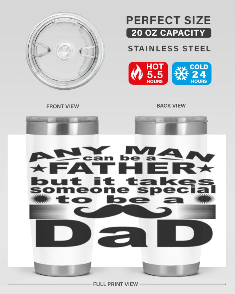 any man father pnga 238#- fathers day- Tumbler