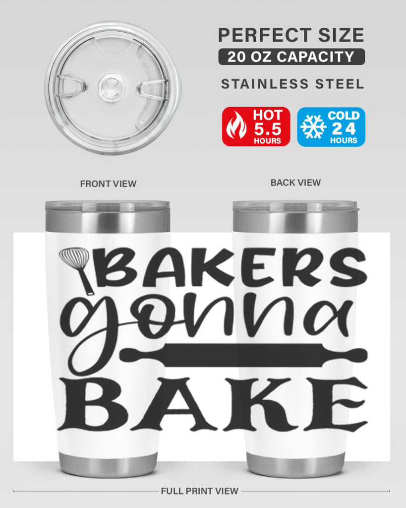 bakers gonna bake 5#- kitchen- Tumbler