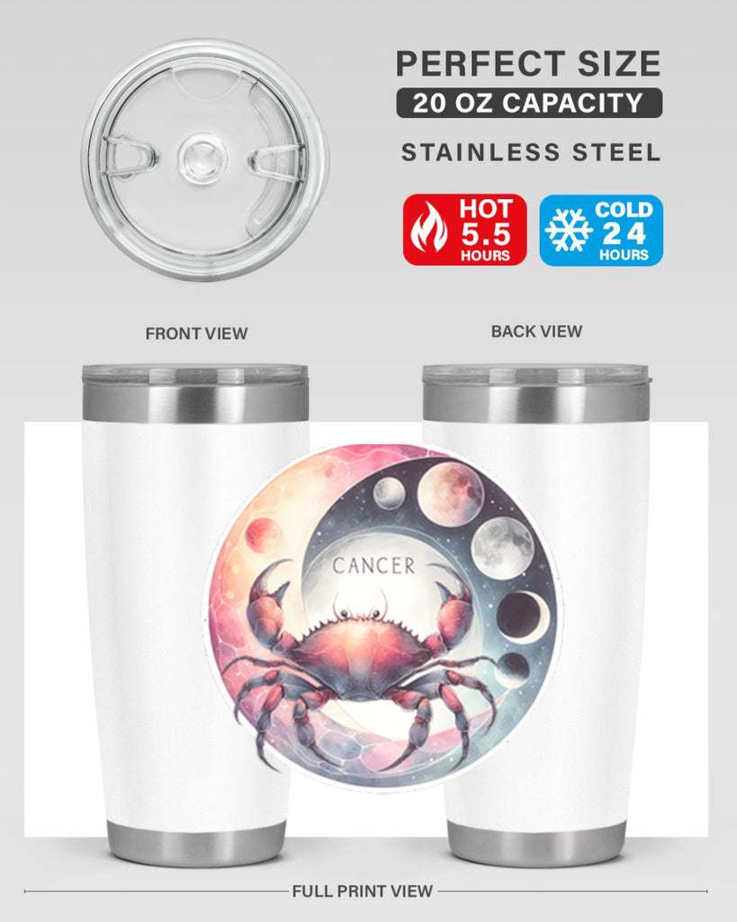 cancer 166#- zodiac- Tumbler