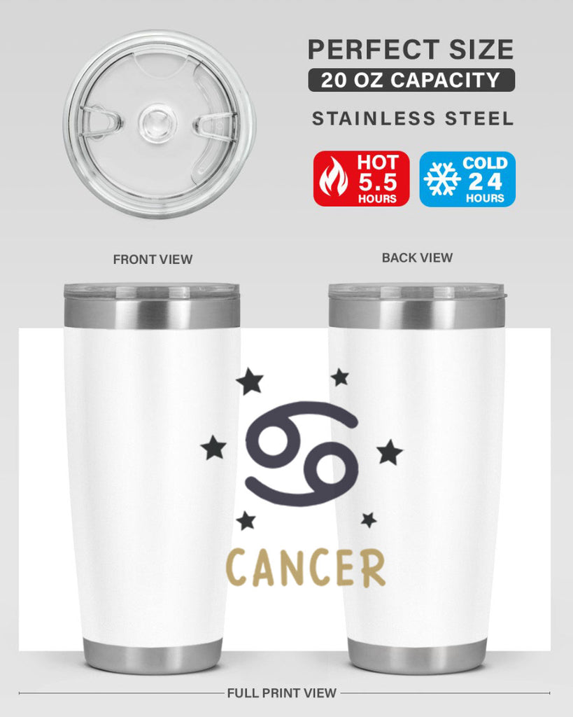 cancer 172#- zodiac- Tumbler