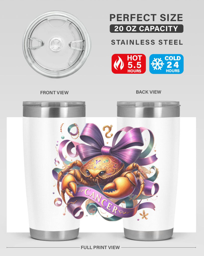 cancer 173#- zodiac- Tumbler