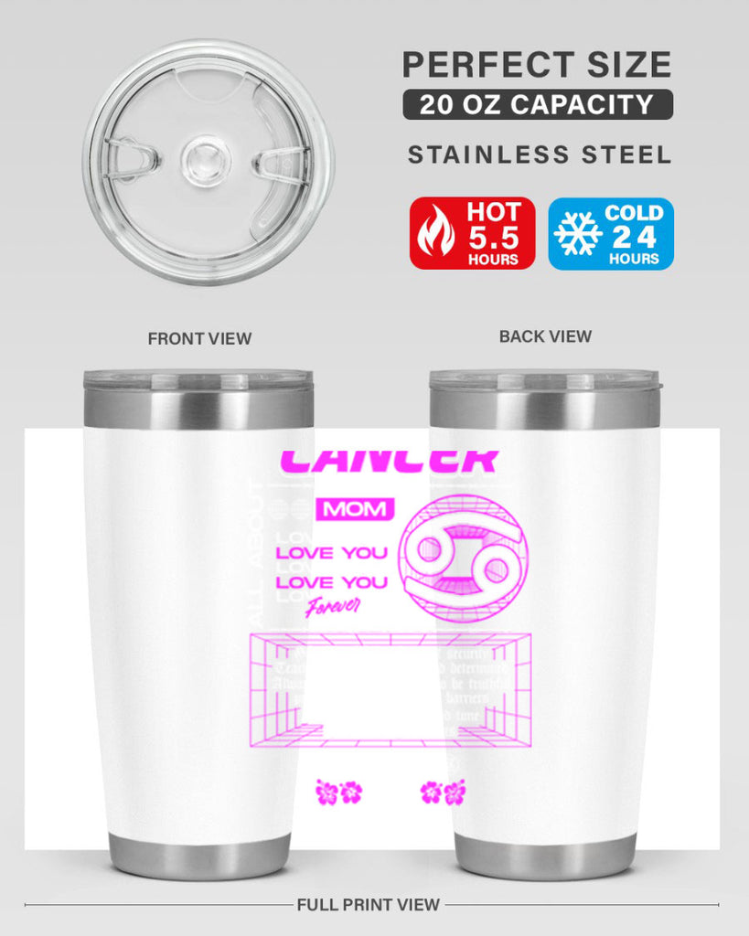 cancer 176#- zodiac- Tumbler