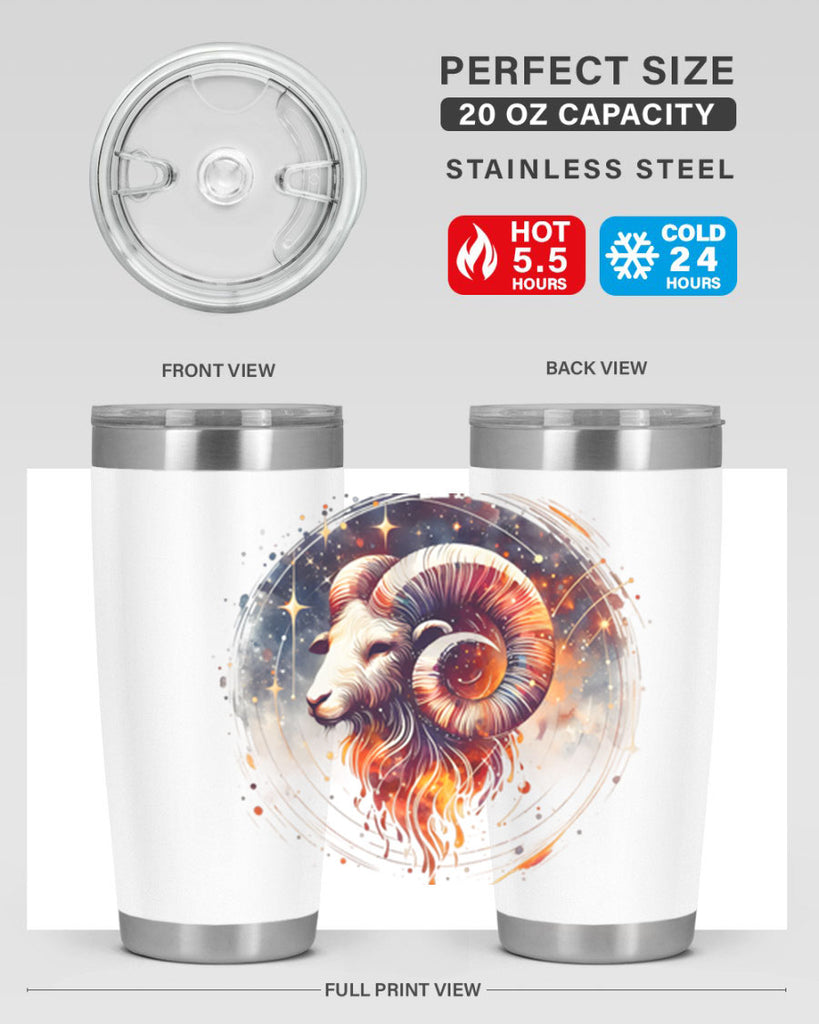 capricorn 214#- zodiac- Tumbler