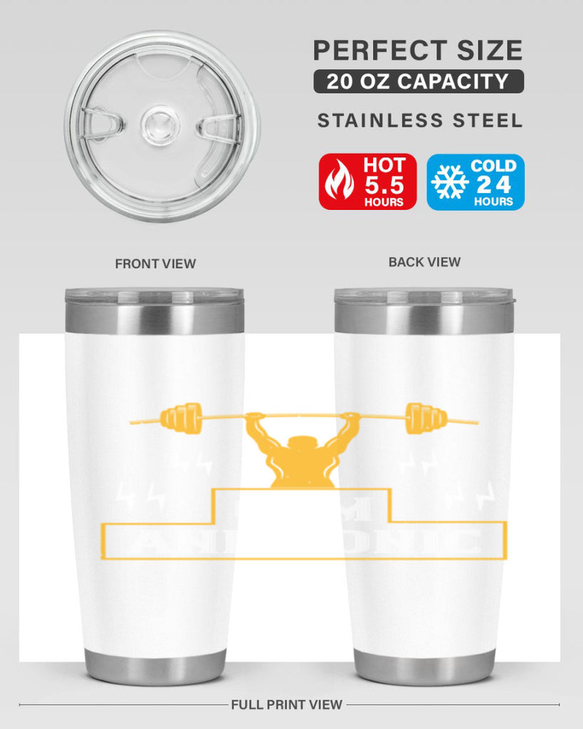 gym and tonic 100#- gym- Tumbler