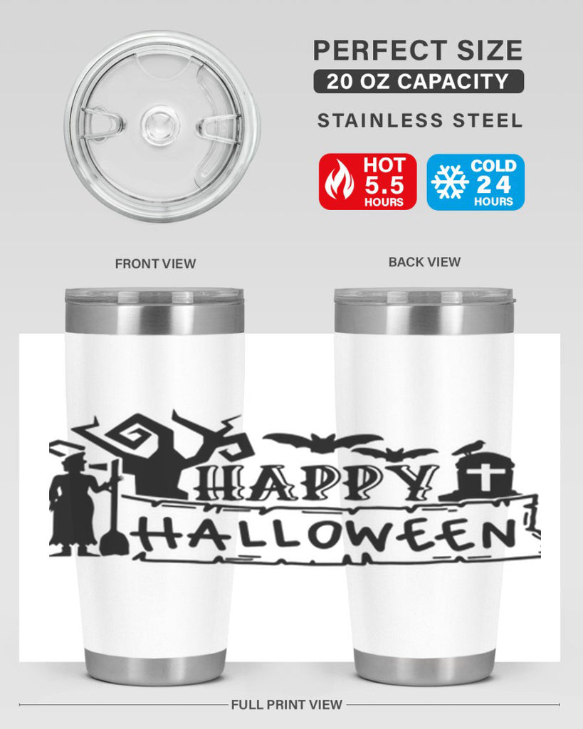 happy halloween 69#- halloween- Tumbler