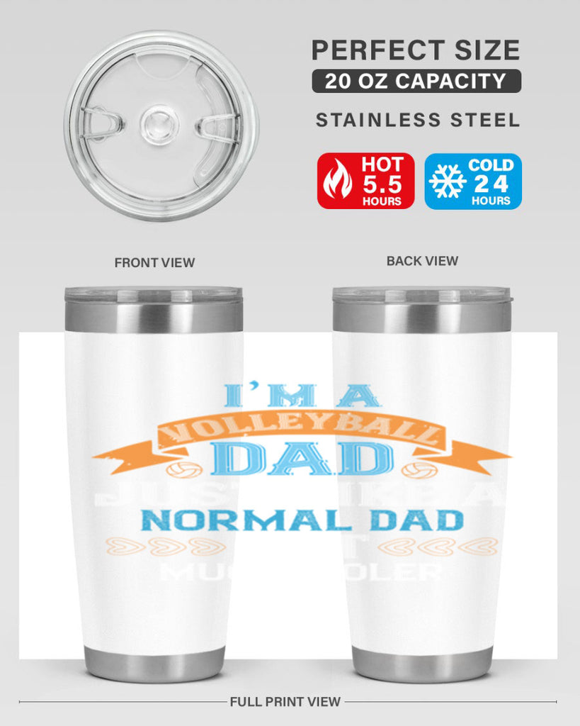 im avolleyball dad just like a normal dad 37#- grandpa - papa- Tumbler