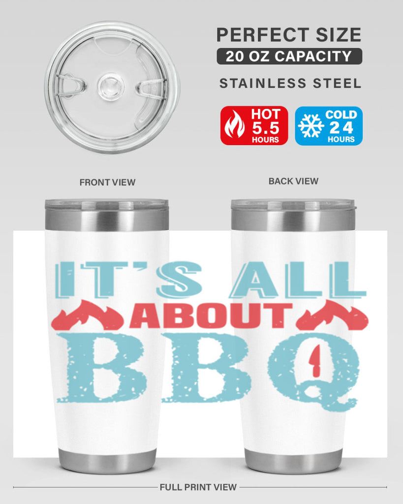 its all about bbq 33#- bbq- Tumbler
