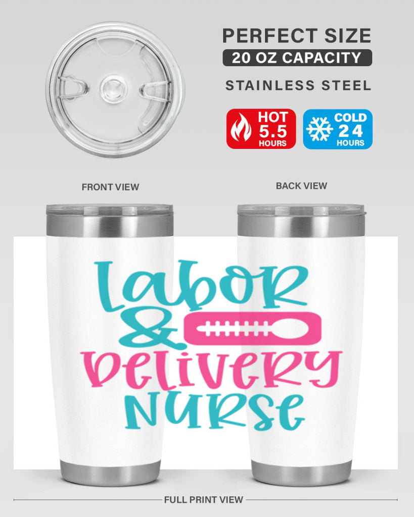 labor belivery nurse Style 377#- nurse- tumbler