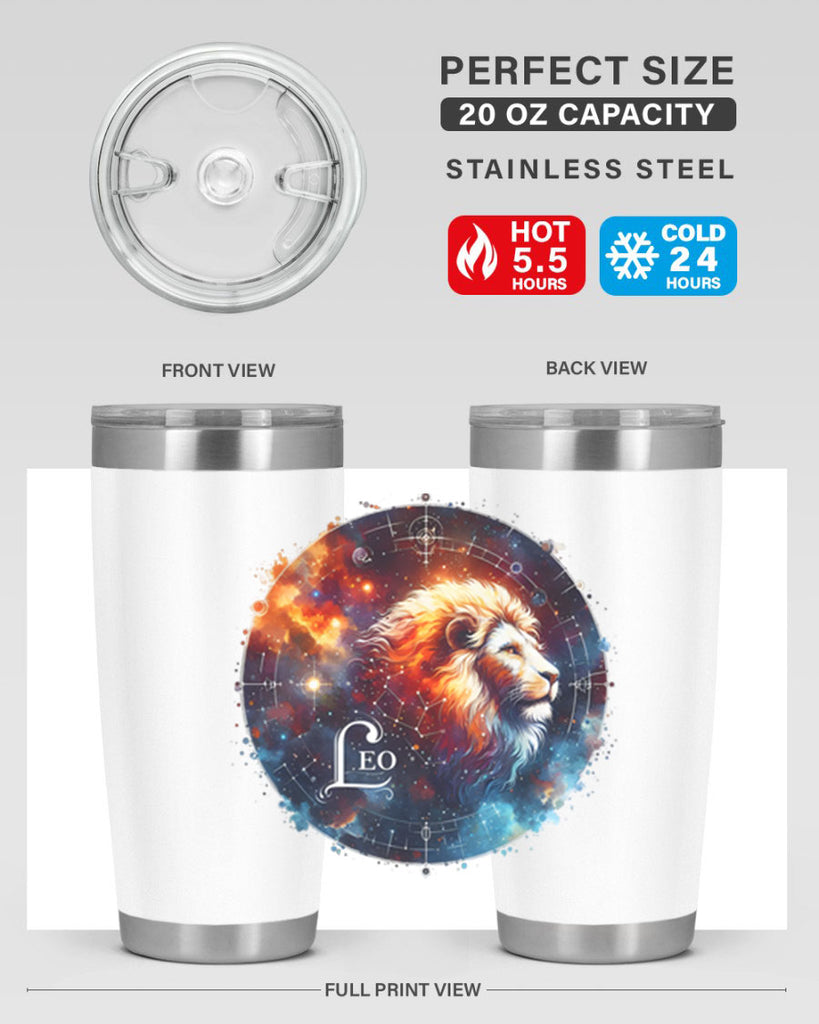 leo 300#- zodiac- Tumbler