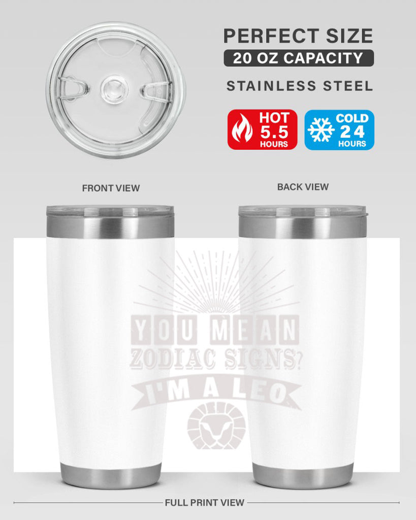 leo 309#- zodiac- Tumbler