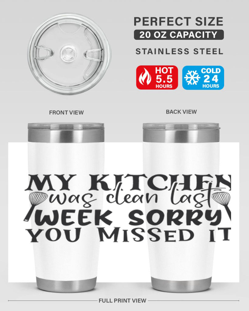 my kitchen was clean last week sorry you missed it 84#- kitchen- Tumbler