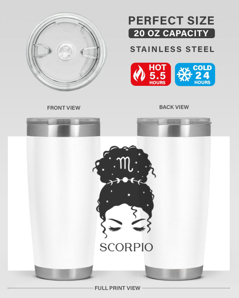 scorpio 453#- zodiac- Tumbler
