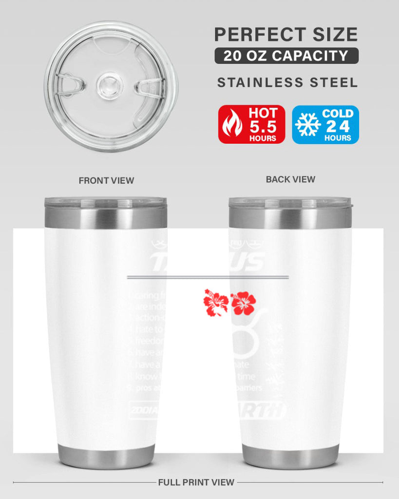 taurus 518#- zodiac- Tumbler
