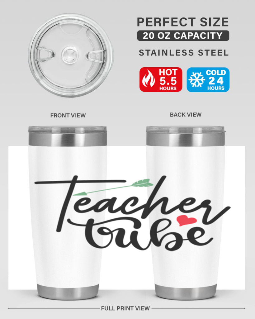 teacher tribe Style 200#- teacher- tumbler
