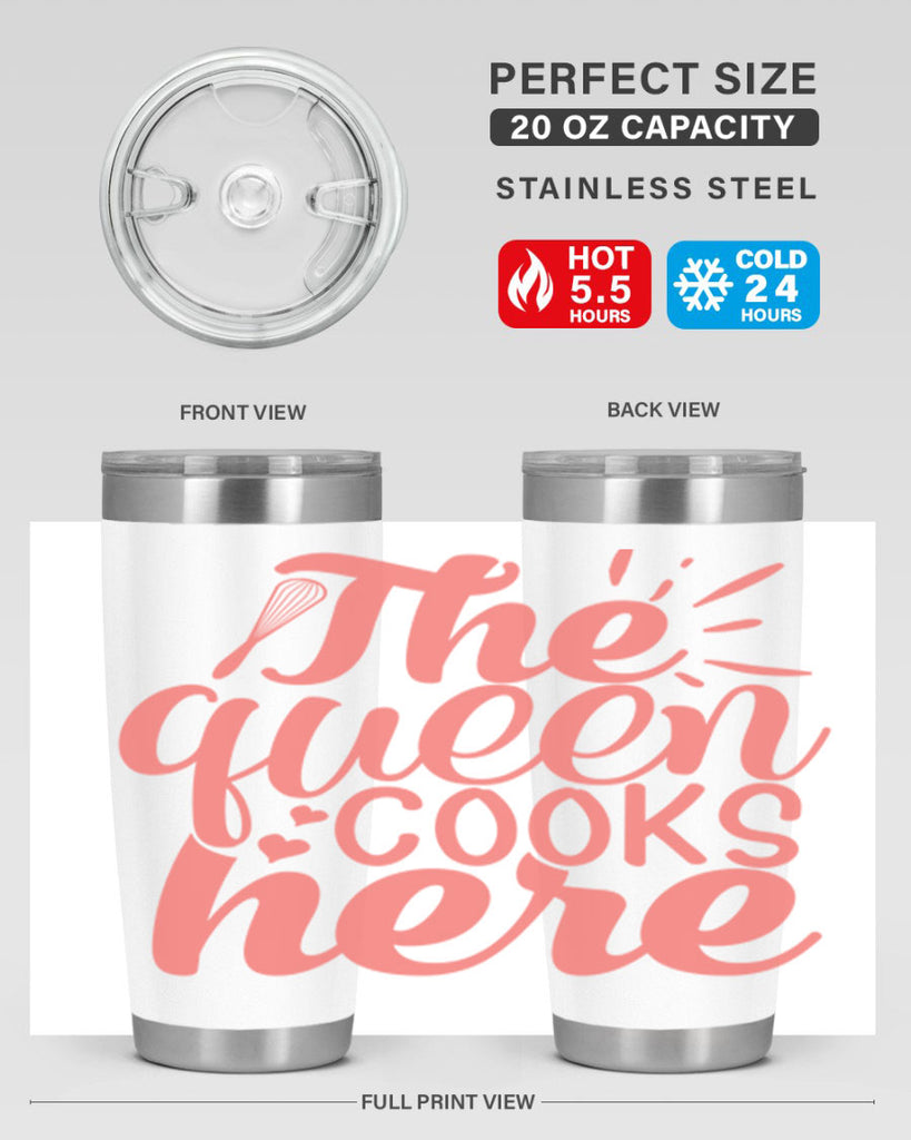 the queen cooks here 9#- kitchen- Tumbler