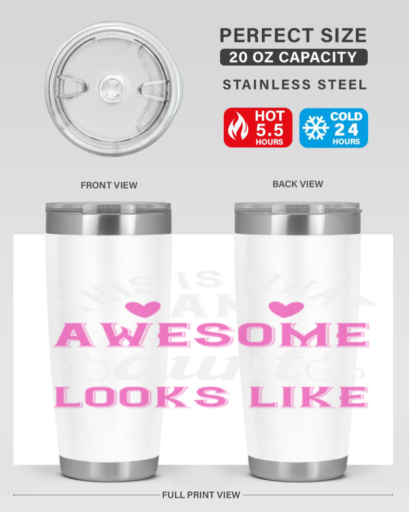 this is an awesome aunt looks like Style 20#- aunt- Tumbler