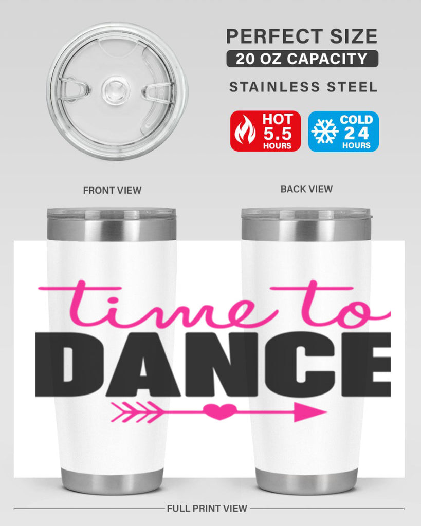 time to dance 83#- ballet- Tumbler
