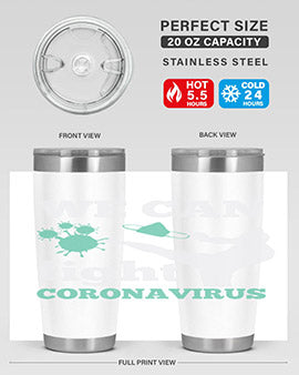 we can fight coronavirus Style 9#- corona virus- Tumbler
