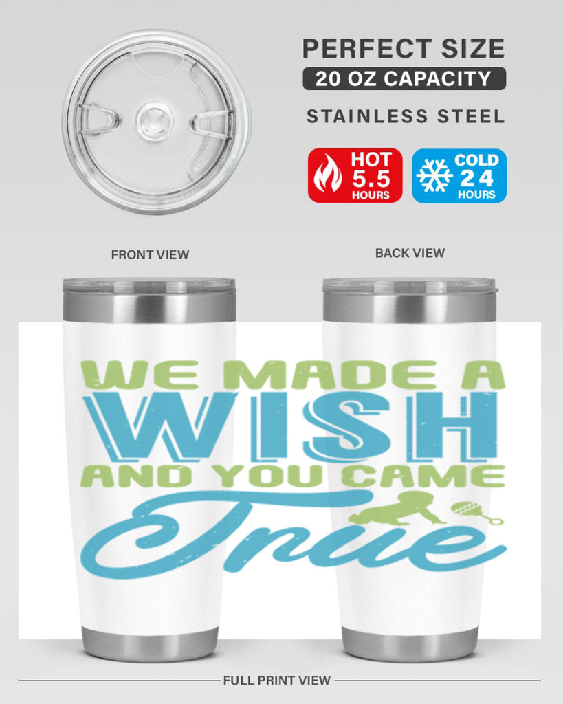 we made a wish and you can true Style 164#- baby- tumbler