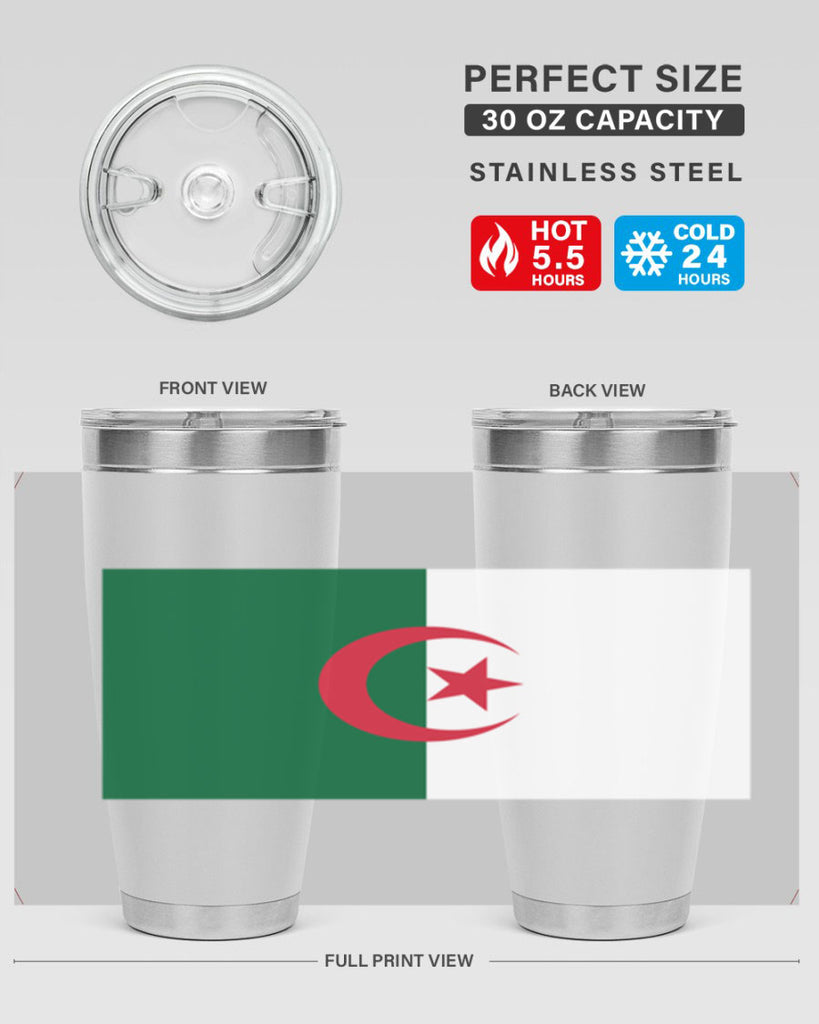 Algeria 195#- world flags- Tumbler