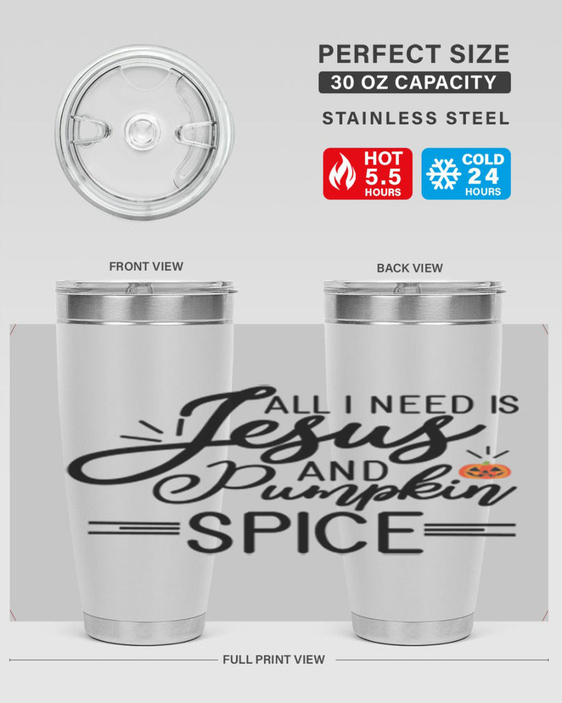 AllineedisJesus 6#- fall- Tumbler