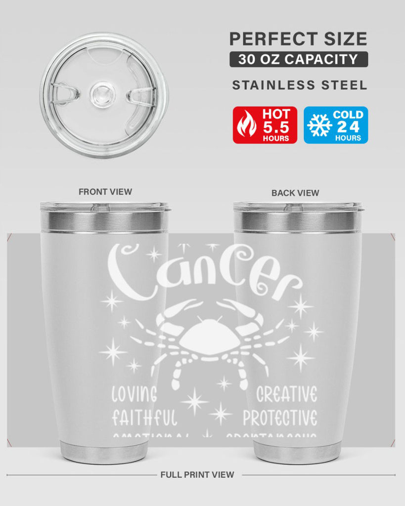 Cancer 150#- zodiac- Tumbler