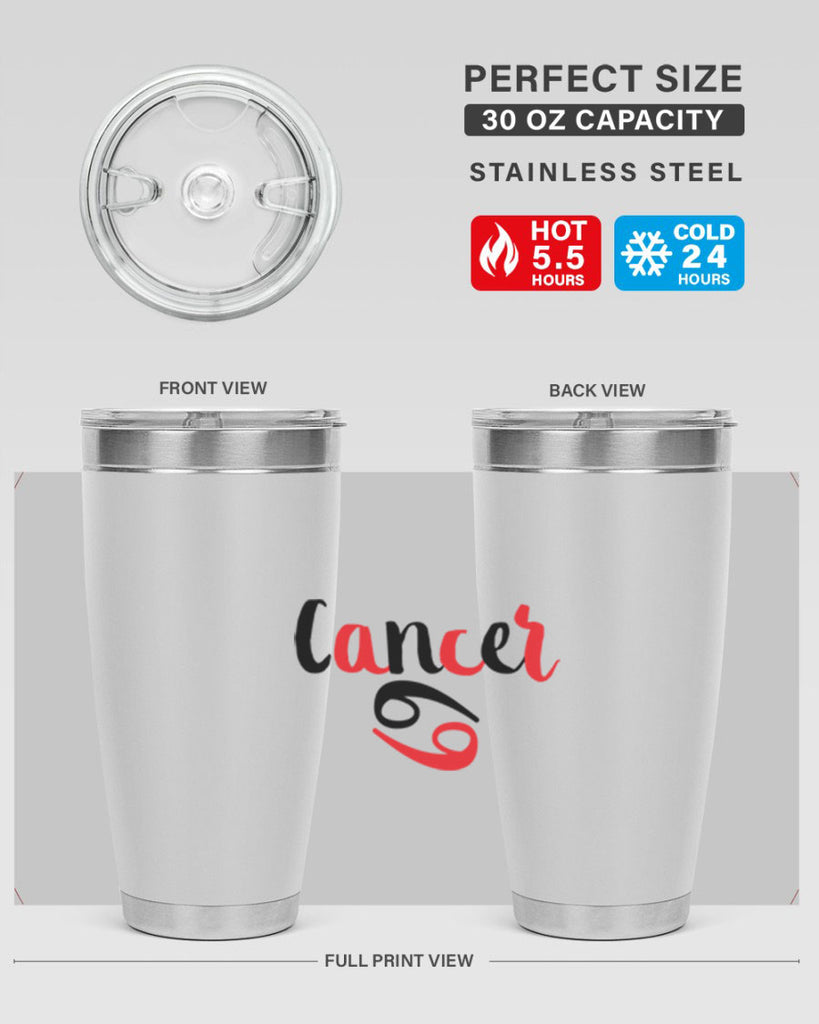 Cancer 152#- zodiac- Tumbler