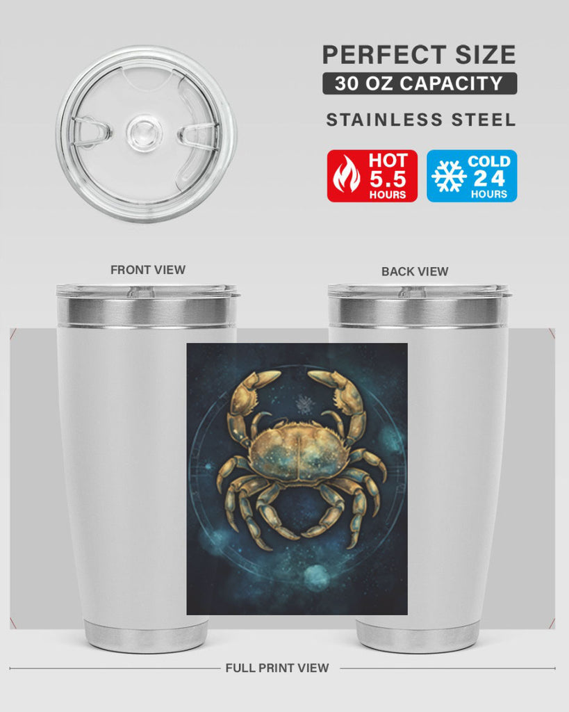 Cancer 57#- zodiac- Tumbler