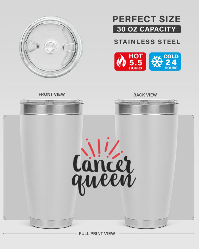 Cancer queen 149#- zodiac- Tumbler