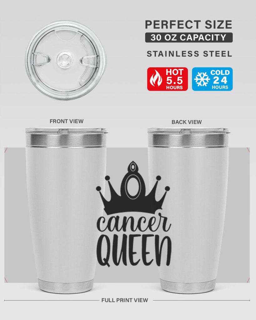 Cancer queen 160#- zodiac- Tumbler